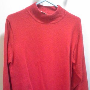 Red HE-RO cashmere sweater size S
